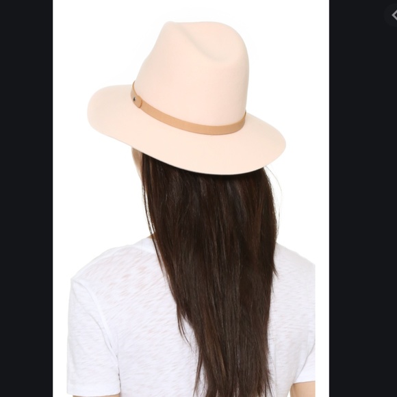 NWT $195 Rag + Bone Floppy Brim Fedora in Shell - size Small main image 14